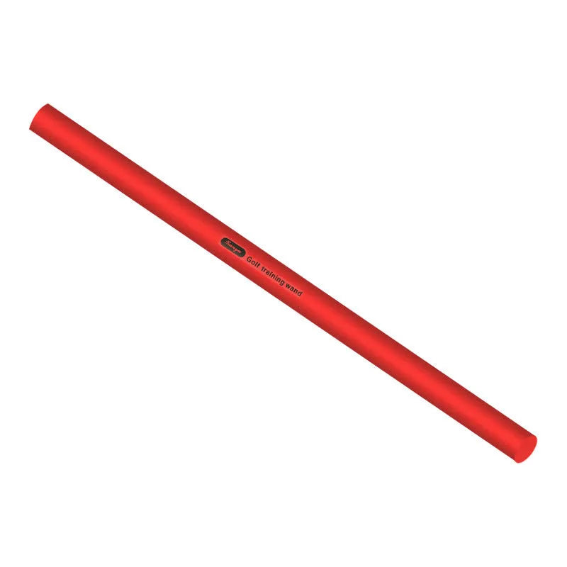 Golf swing practice stick made of high density foam in yellow, blue and red options
