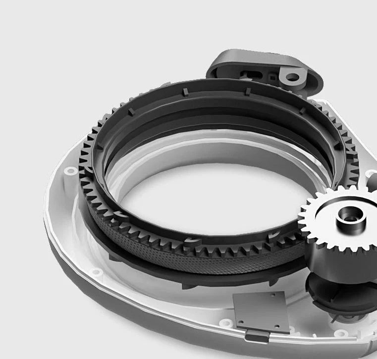 LED night lighting retractable dog leash in white and green options