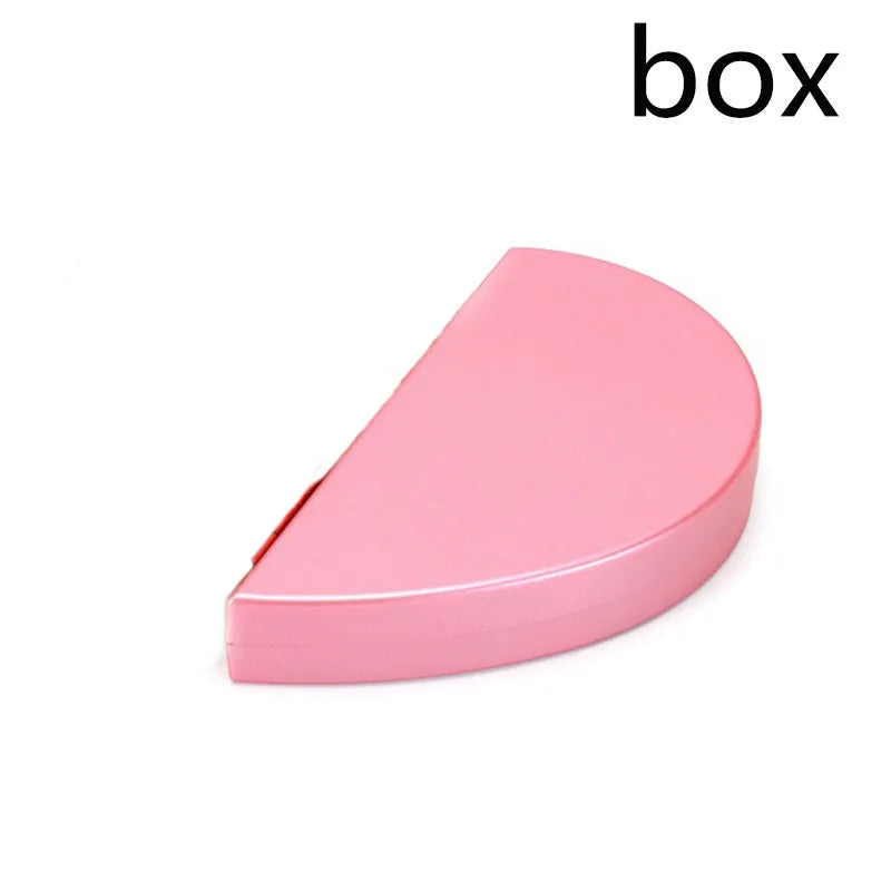 Red 3D heart-shaped rotating ring box with a rose flower decoration, open to show ring placement.