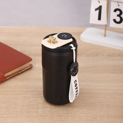 Smart Digital Thermal Bottle 450ml Stainless Steel Vacuum Flask with temperature display