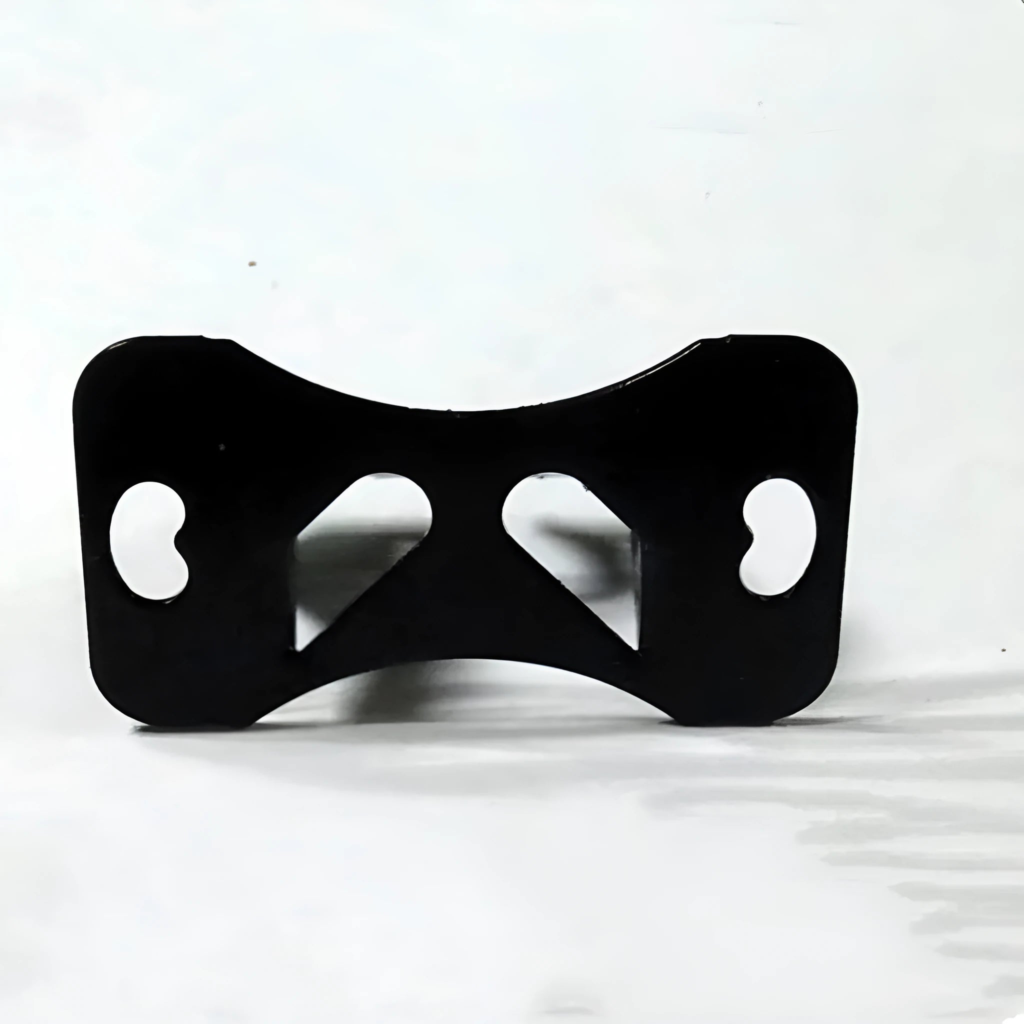 Black universal adjustable angle metal car camera holder with mounting screws