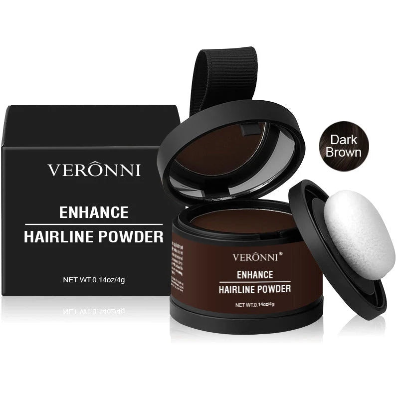 14 Colour Hair Line Powder for instant waterproof coverage of sparse or white hair