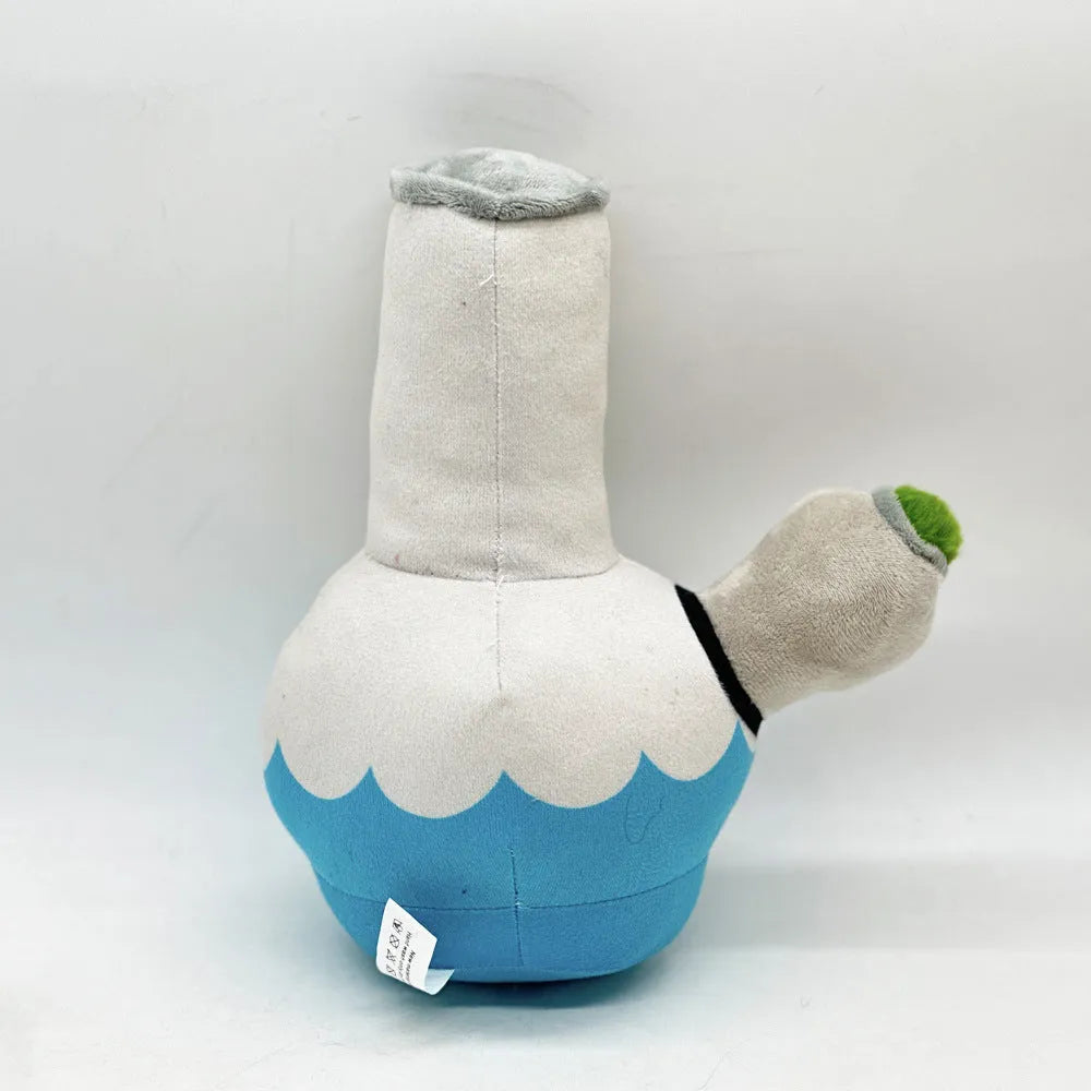 24cm dog plush toy shaped like kettle with picture style patterns