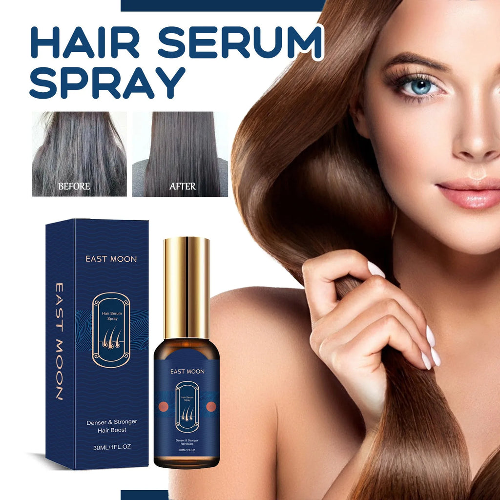 30ml hair care spray bottle with moisturising leave-in treatment oil for frizz control