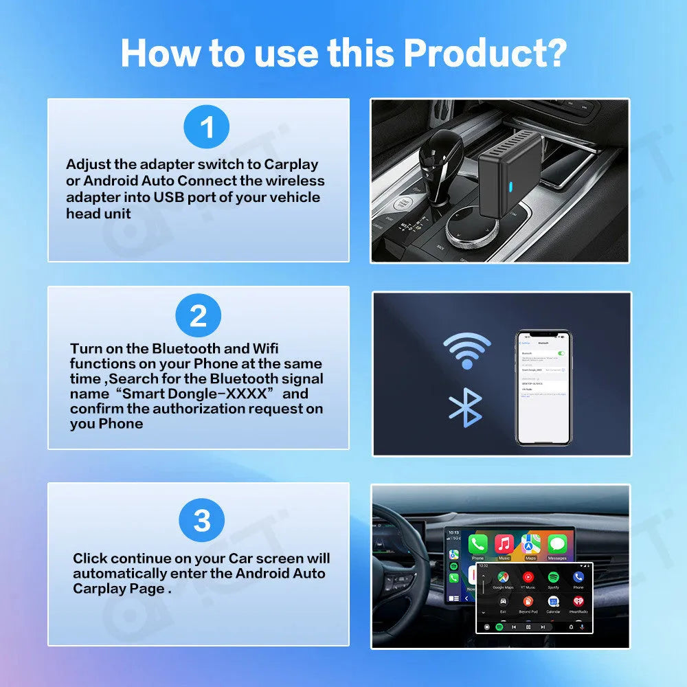 9-inch black car GPS navigation unit with capacitive touch screen and USB-A interface