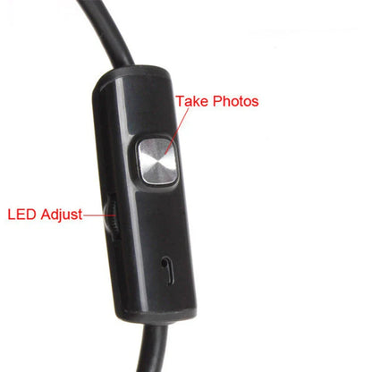 3-in-1 USB endoscope camera with adjustable LED lights, waterproof design, and high-resolution 1200P CMOS sensor