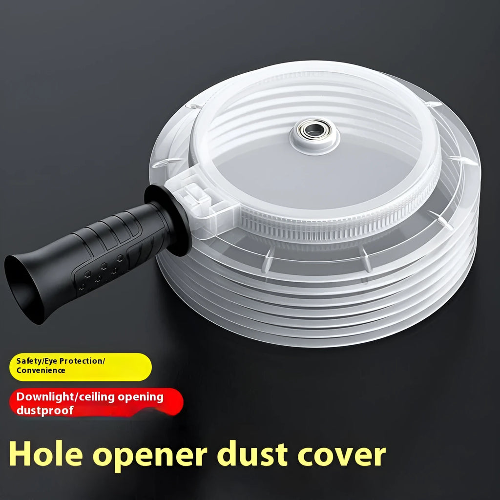 Rubber dust cover for electric hammer drill, 135mm size without handle on white background
