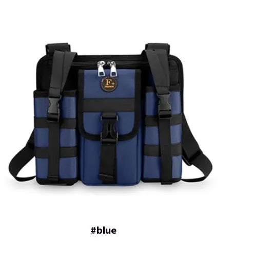 Oxford cloth leisure shoulder bag in four colours with waterproof lining