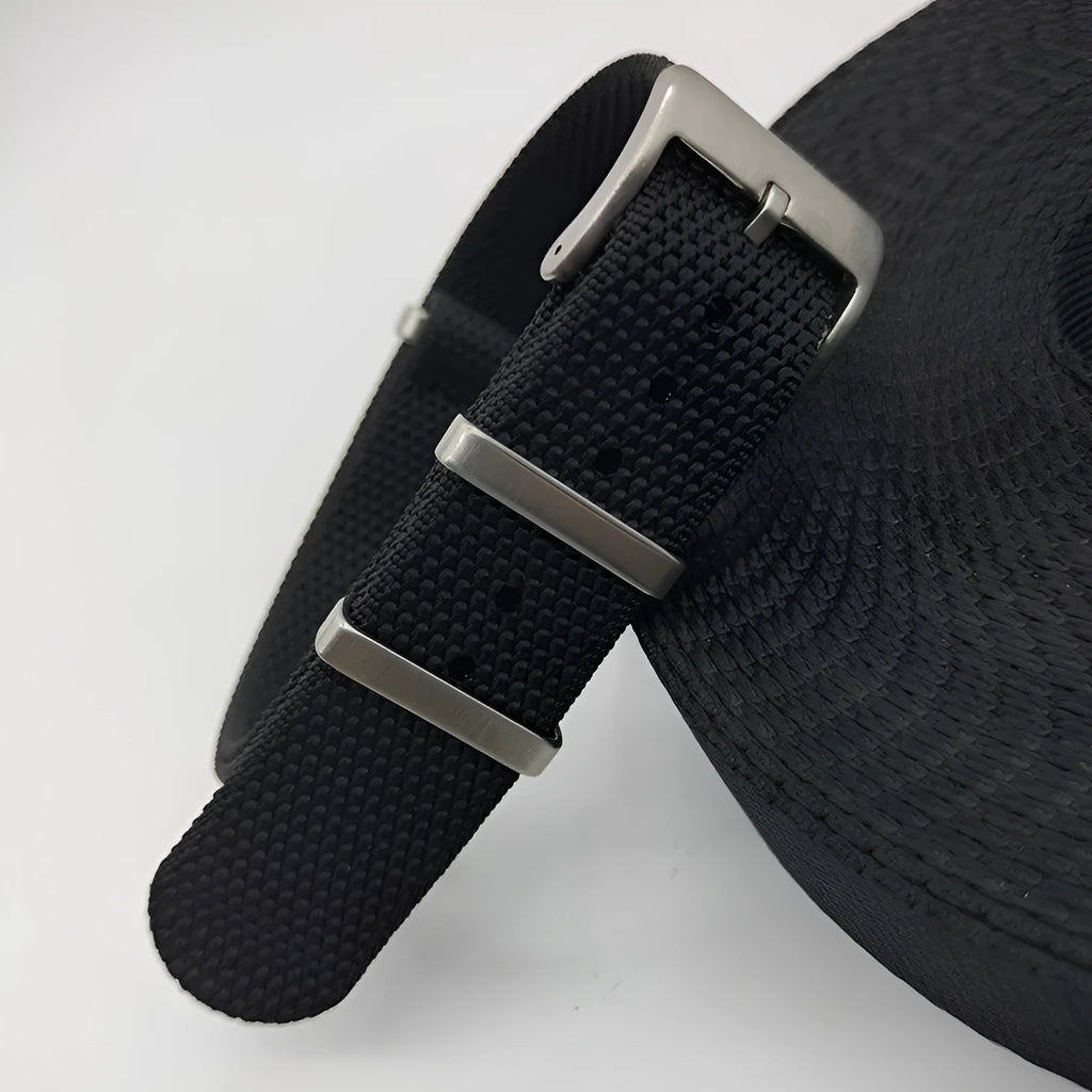 Fashion Personality nylon integrated watch strap in Army Green colour