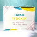 No Date Habit Tracking Planner book in A4 size with 12 pages for schedule recording.