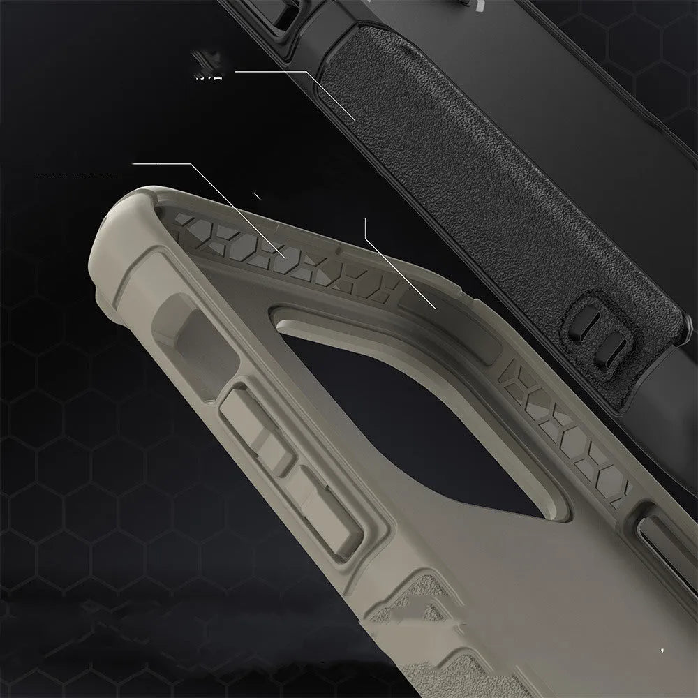 Military regulations fall-proof TPU and PC mobile phone case for iPhone 14