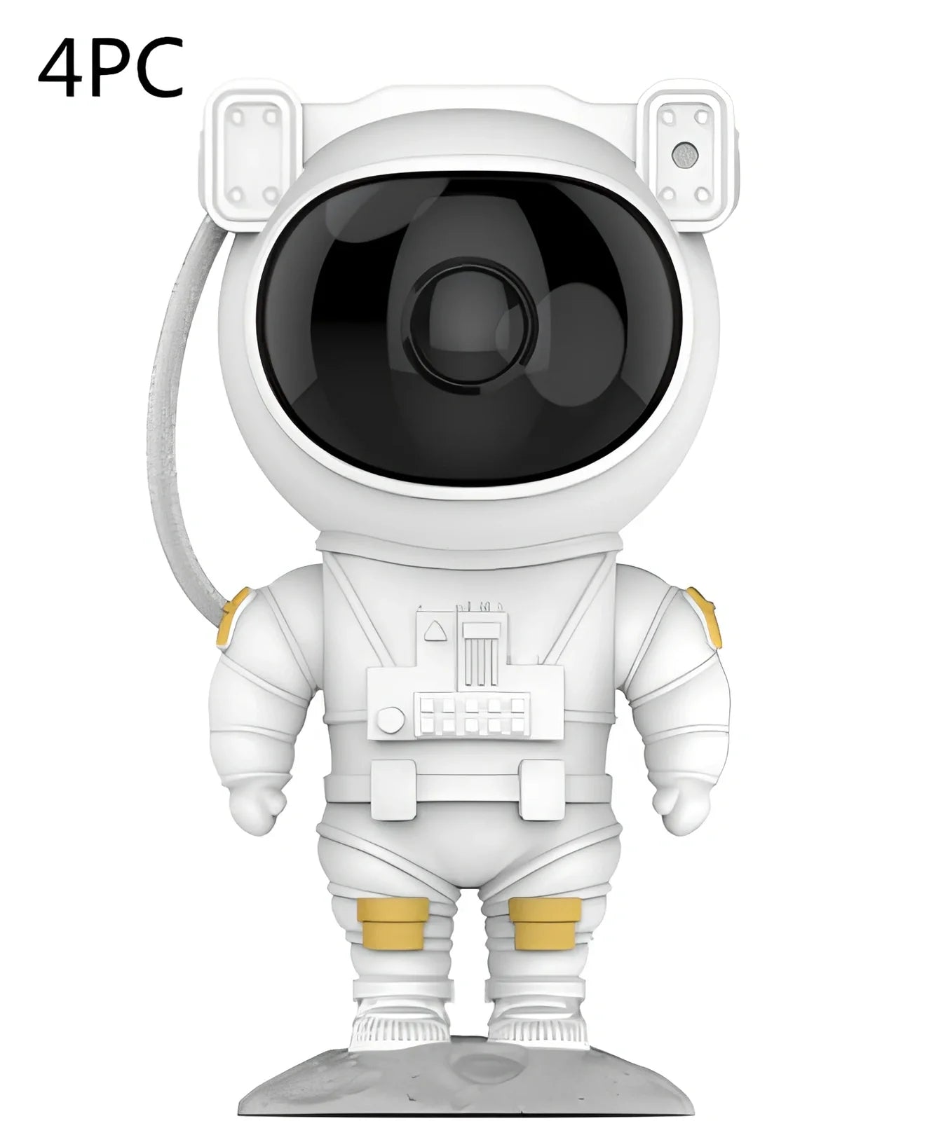 Astronaut galaxy projector showing adjustable nebula and star projection on ceiling