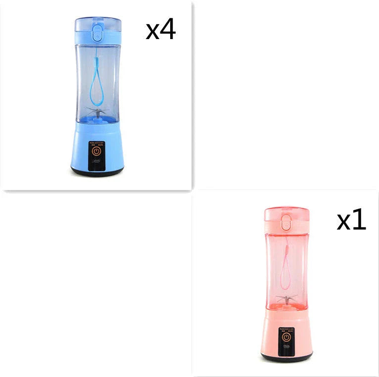 Rechargeable USB Smoothie Blender with Automatic Safety Features for Convenient, Portable Blending