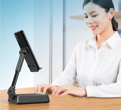 Wireless Bluetooth Speaker Stand with HD Microphone and Strong Sound Field for Live Broadcast on Desk