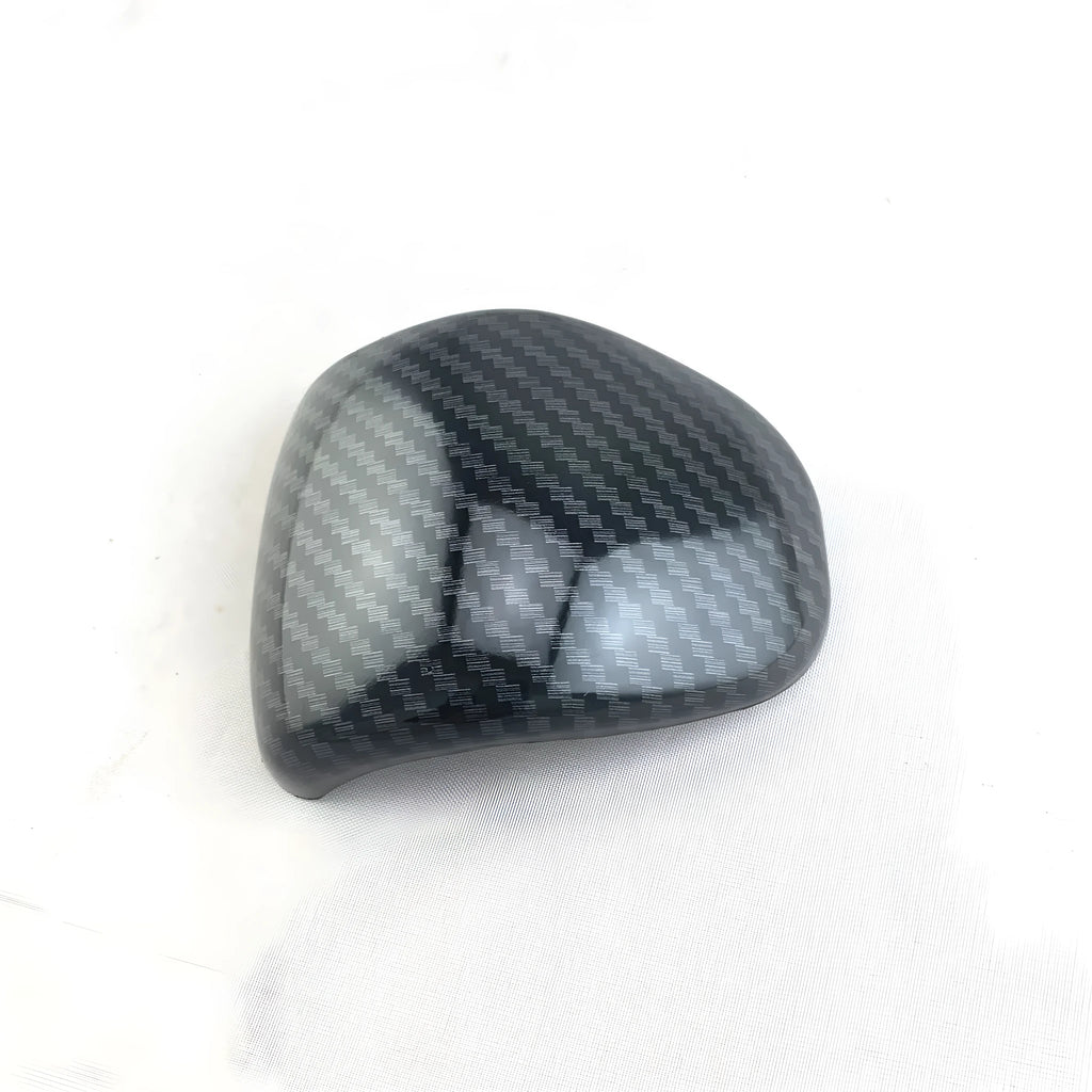 Carbon fibre pattern gear shift cover for car interior centre console