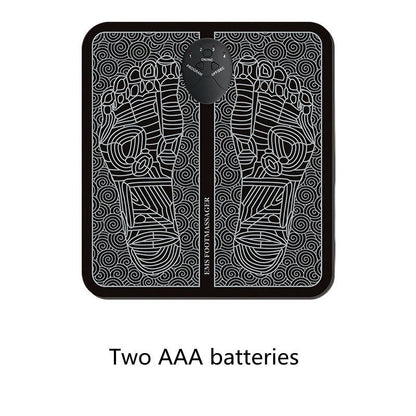 EMS Foot Massager Mat with adjustable modes and USB charging