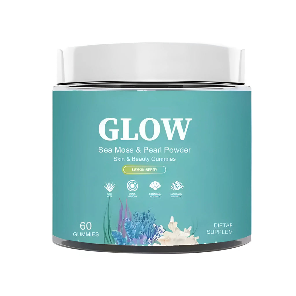 Sea Moss Gummies 60 tablets in bottle soft candy supplement for adults