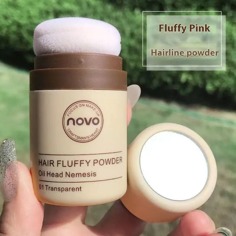 Natural colour mattifying powder compact for hairline oil control and makeup setting