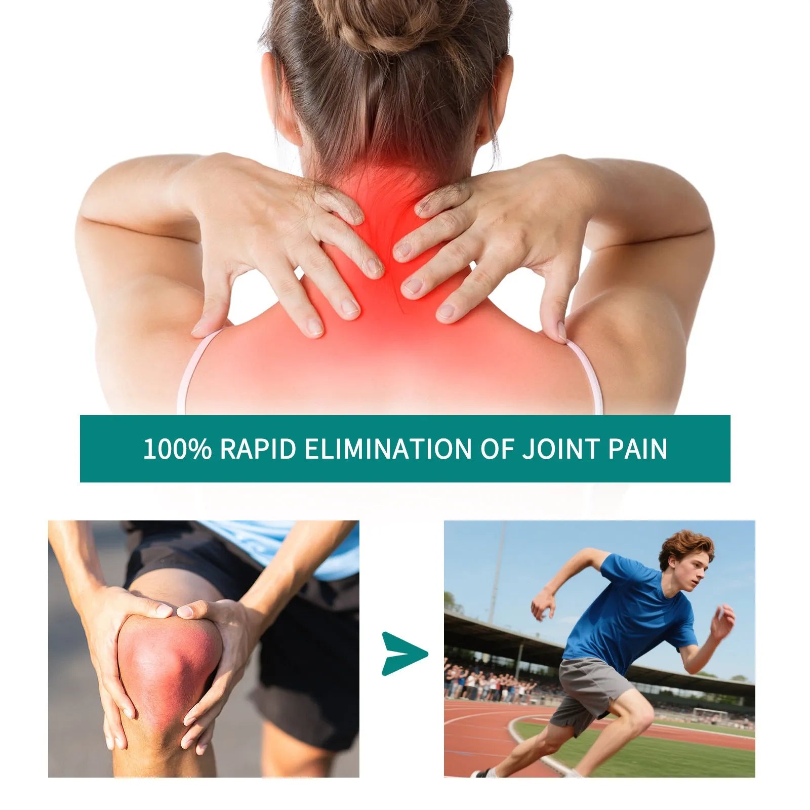 30g tube of joint neck cream for moisturising knee and neck relief