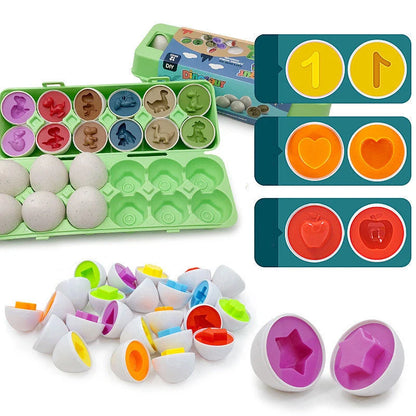 Smart Egg Toy for kids educational shape matching game BPA-free