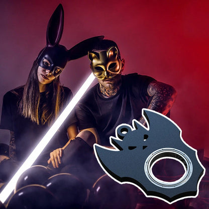 Halloween Bat Demon Ghost Fidget Spinner Keychain for stress relief