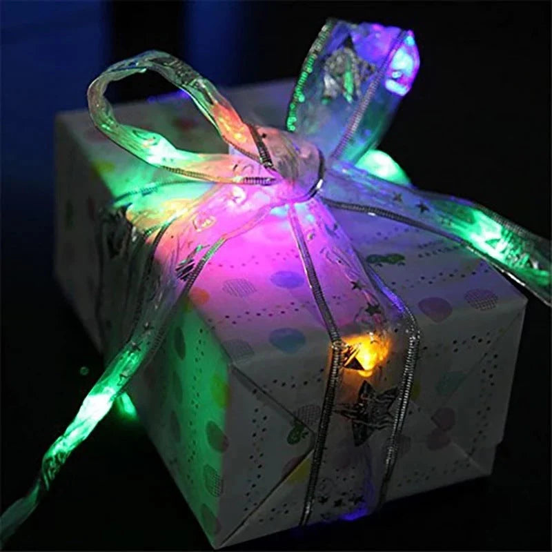 Fairy Garland LED Ball String Lights in blue, warm white, zhengbai, and color options