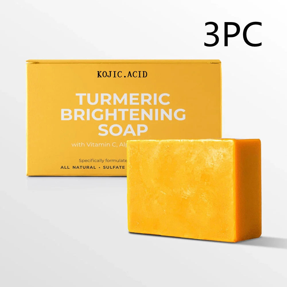 Turmeric Kojic Acid Soap Bar for skin brightening and moisturising
