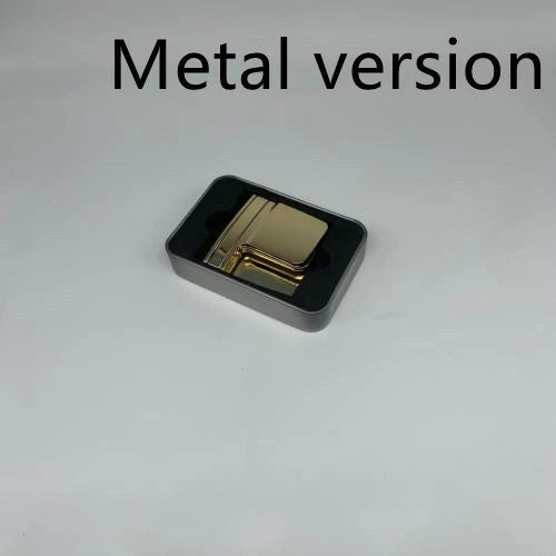 Alloy waistband clip buckle for adjustable fit on pants and skirts