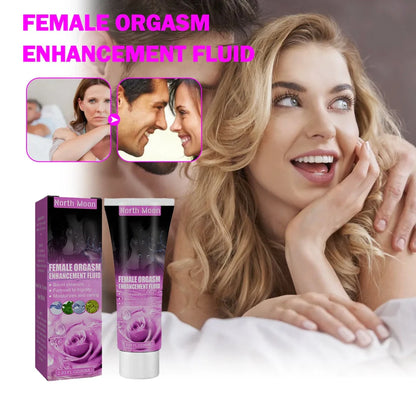 Women's 60ml body care solution in 3.8cm square container with pump dispenser