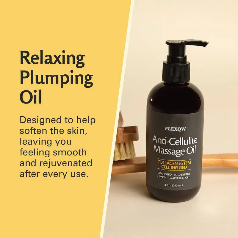 Home Body Firming Massage Oil 240ml bottle for women and men suitable for neutral oily dry skin
