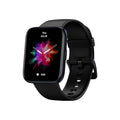 Black GPS sports smart watch with 1.78-inch display and rubber wrist strap showing health metrics