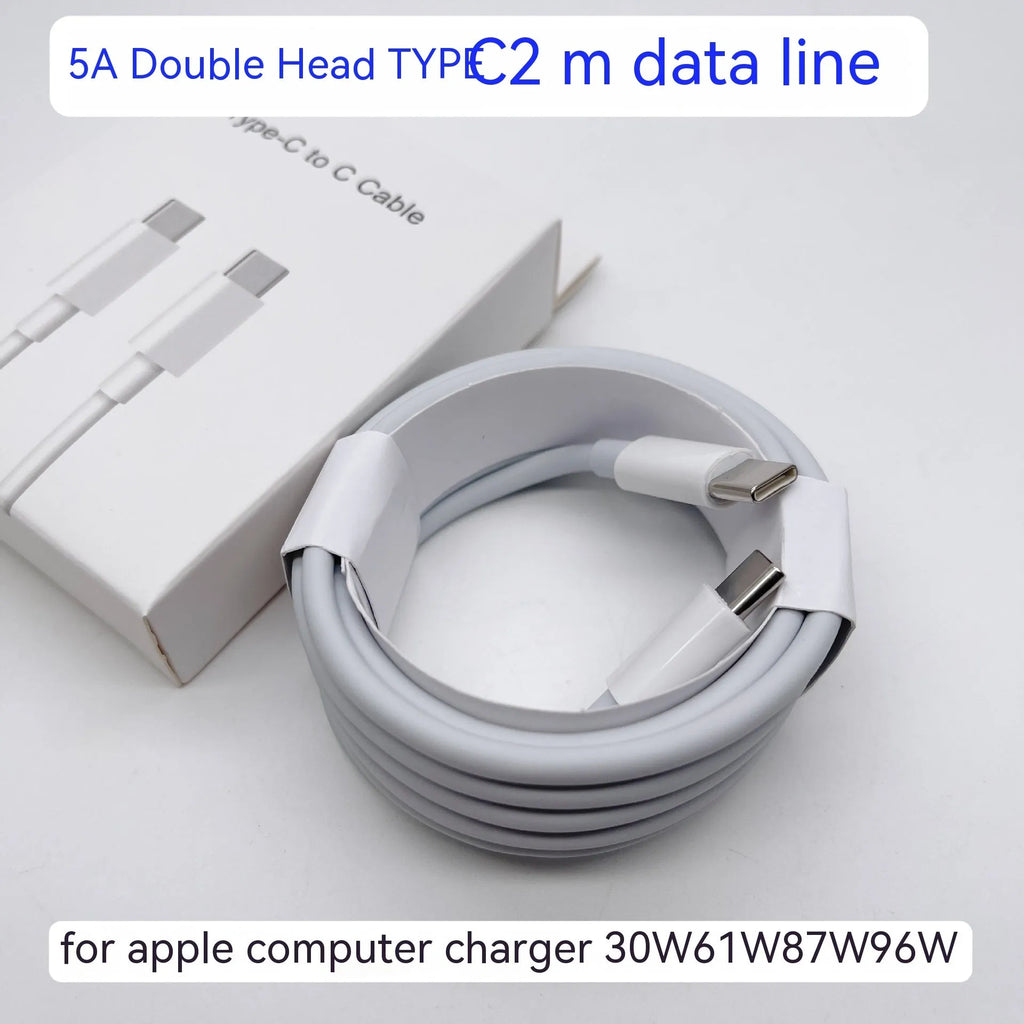 61W laptop power adapter with UK plug measuring 7x7x3cm