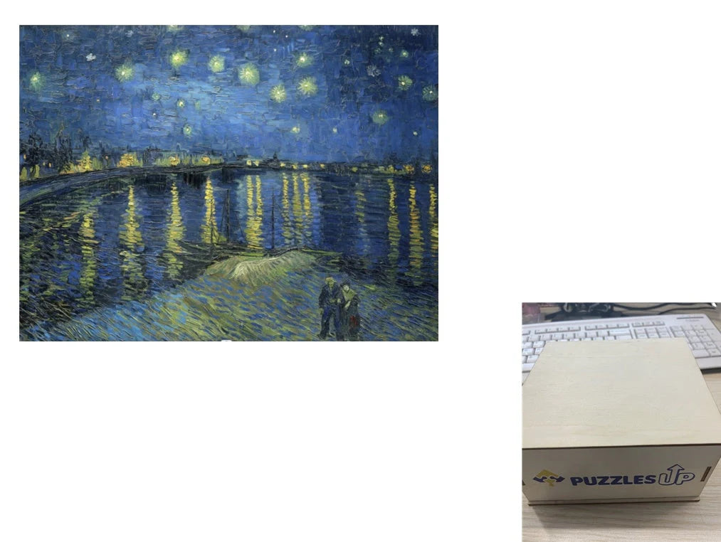 Animal Puzzle Puzzlesup A3 Size With The Box - Detailed wooden puzzle for creative minds