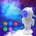 Astronaut Star Water Wave Projection Lamp with 8W USB LED and ABS shade, showing projected star pattern on wall