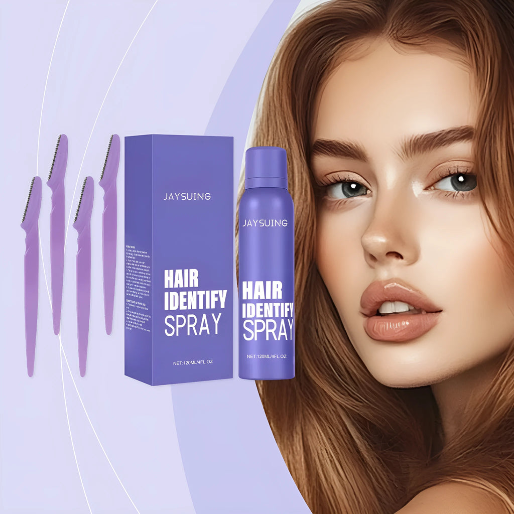 120ml portable hair removal spray bottle with botanical extracts for home use