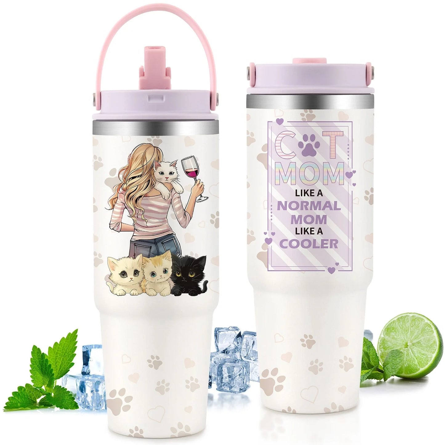 30oz stainless steel cup with double-wall vacuum insulation for temperature control