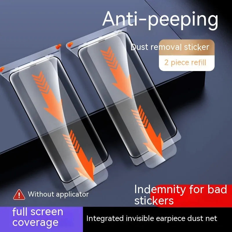 MEIGOUMEIGOU tempered glass HD screen protector for iPhone 15 14 13 12 with dust free installation