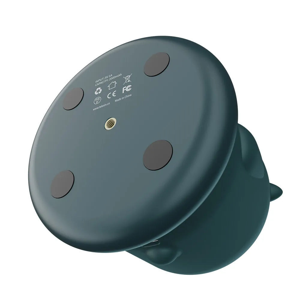 Dark green AI face recognition 360 rotation gimbal for camera tracking
