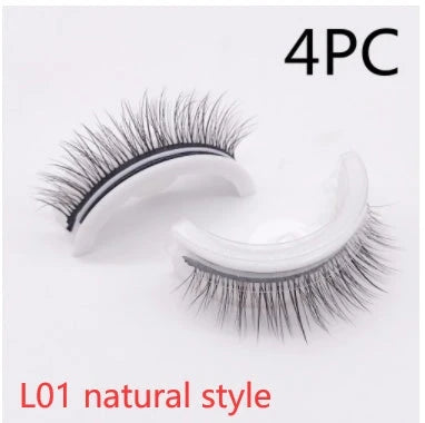 Captivating 3D layered mink-like false eyelashes for bold, voluminous eye makeup looks