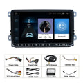 9-inch Android car stereo touchscreen head unit for double-DIN dash with Apple CarPlay and Android Auto