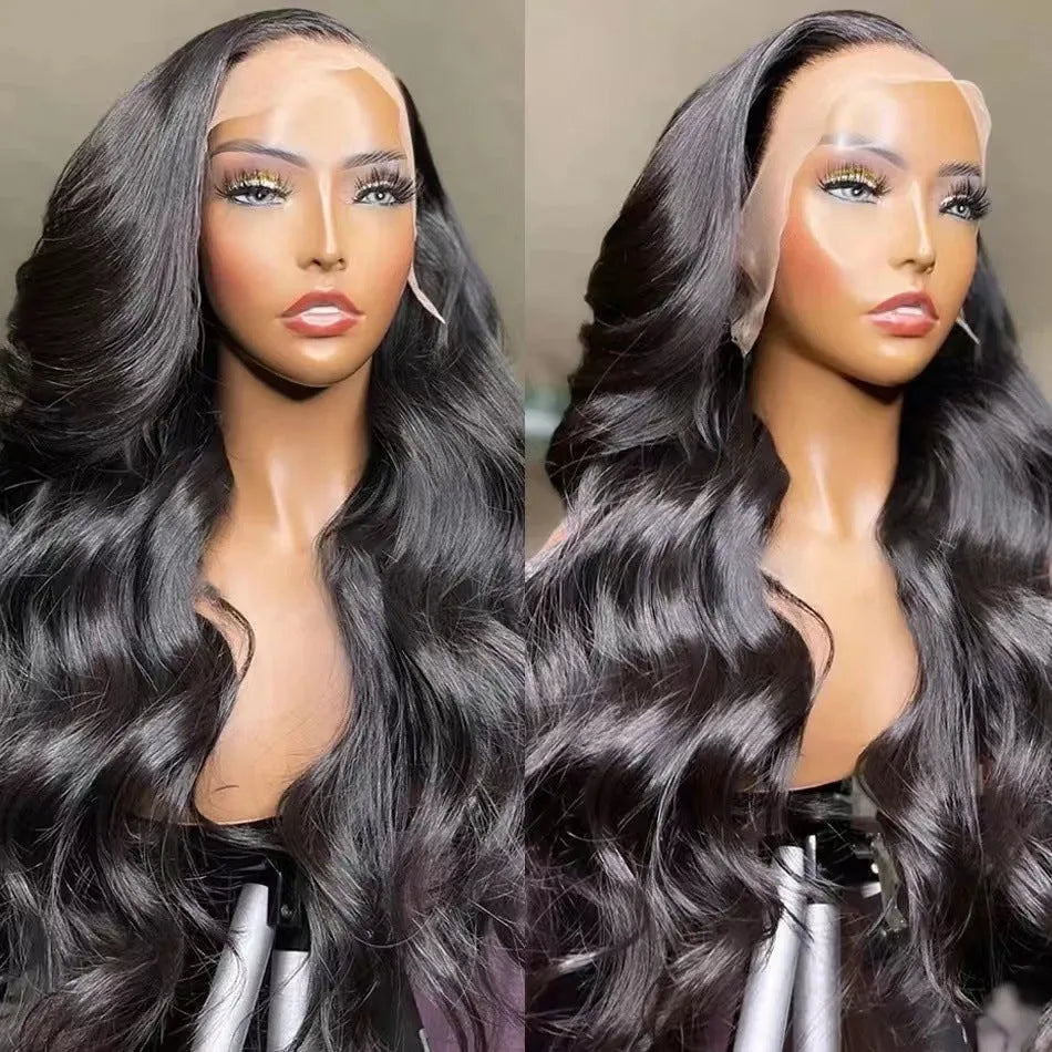 Women's lace front wig in medium curly high temperature fibre, available in multiple colours and 12-32 inch lengths