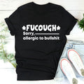 Black cotton short sleeve T-shirt with round neck and loose fit straight cut design