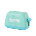Switch game card storage box with silicone non-slip bottom in green, purple or yellow-purple