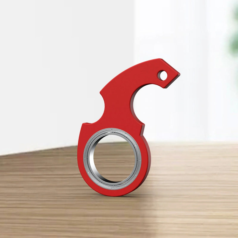 Shopfluxpro_NZ Handy Fidget Spinner Keychain: Stress Relief at Your Fingertips