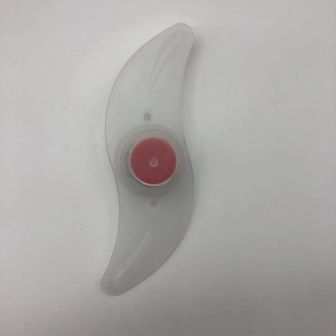 LED bicycle spoke lights attached to bike wheel, showcasing visibility and style options