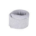 Soft cat cone recovery collar in grey or pink with four size options for post-surgery protection