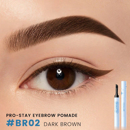 A 3-in-1 eyebrow gel and eyeliner pencil product in three natural-looking shades for effortless brow and eye definition.