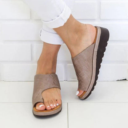 Women's suede flat sole sandals in various colours, perfect for casual and office wear