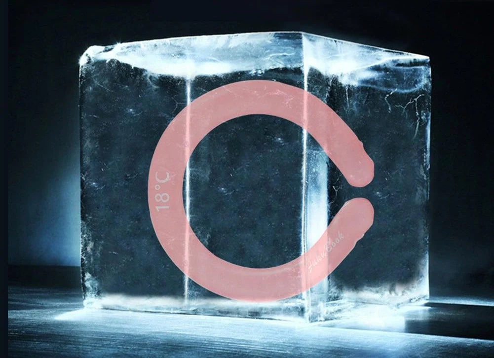 Ice Cold Neck Collar in pink, blue, and purple for outdoor cooling