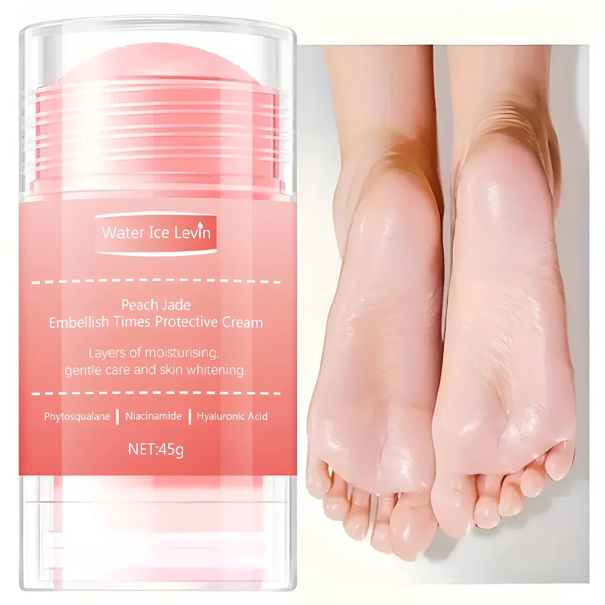 Moisturiser solid stick balm for hands and feet in various fragrance options